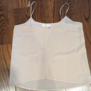 Anine Bing Light Pink Top Delicate Minimalist Quiet Luxury